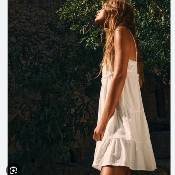 Zara Ruffled Mini Dress - Picture 2 of 7